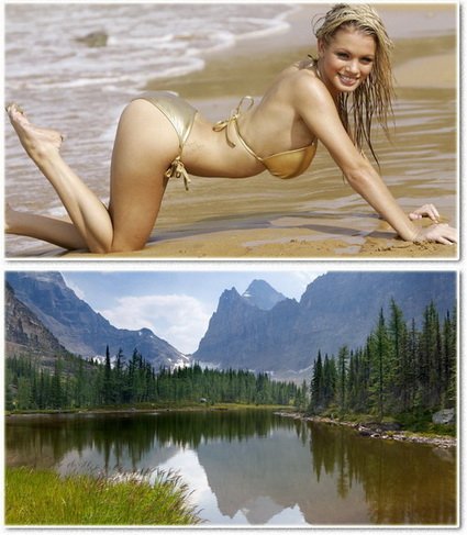 Wallpapers on a desktop 875