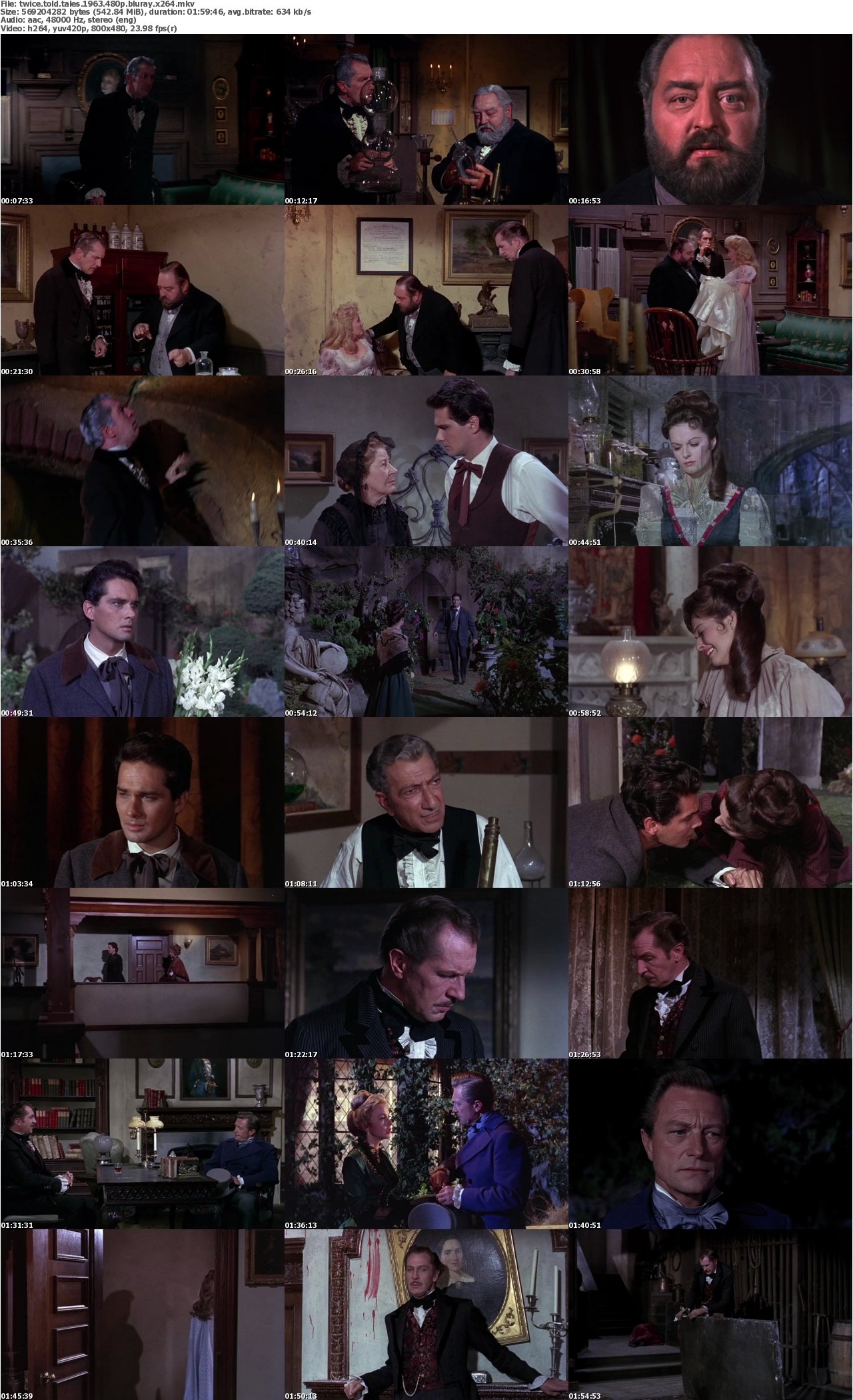 Twice Told Tales 1963 480p BluRay x264