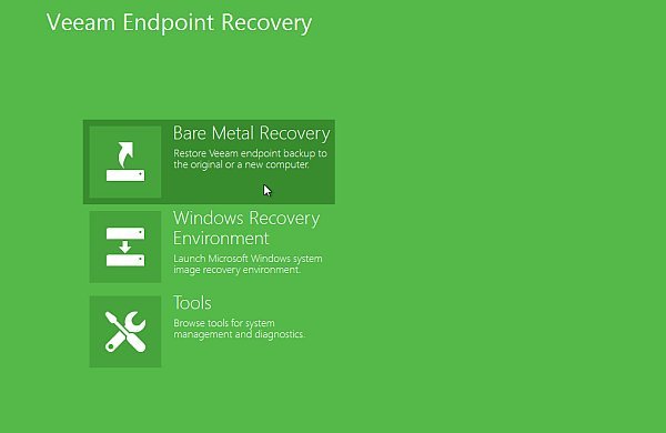 Veeam Endpoint Backup 1.1.2.119