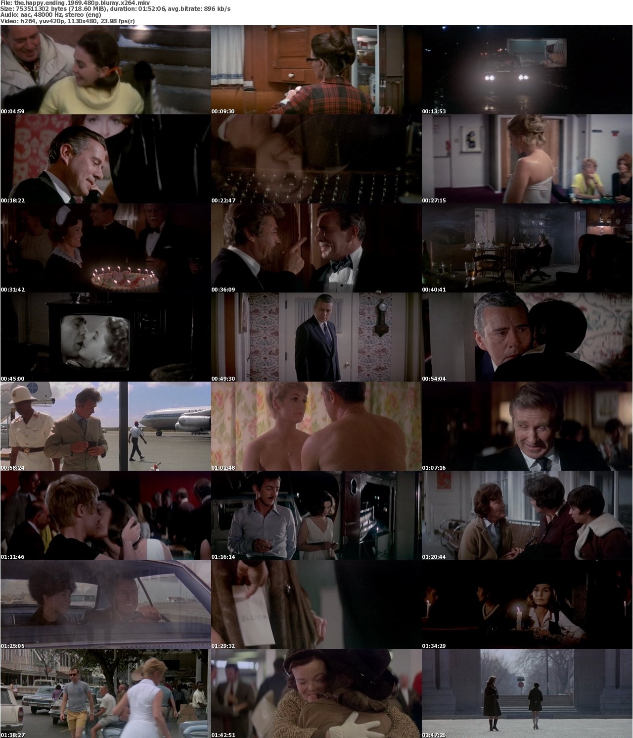 The Happy Ending 1969 480p BluRay x264