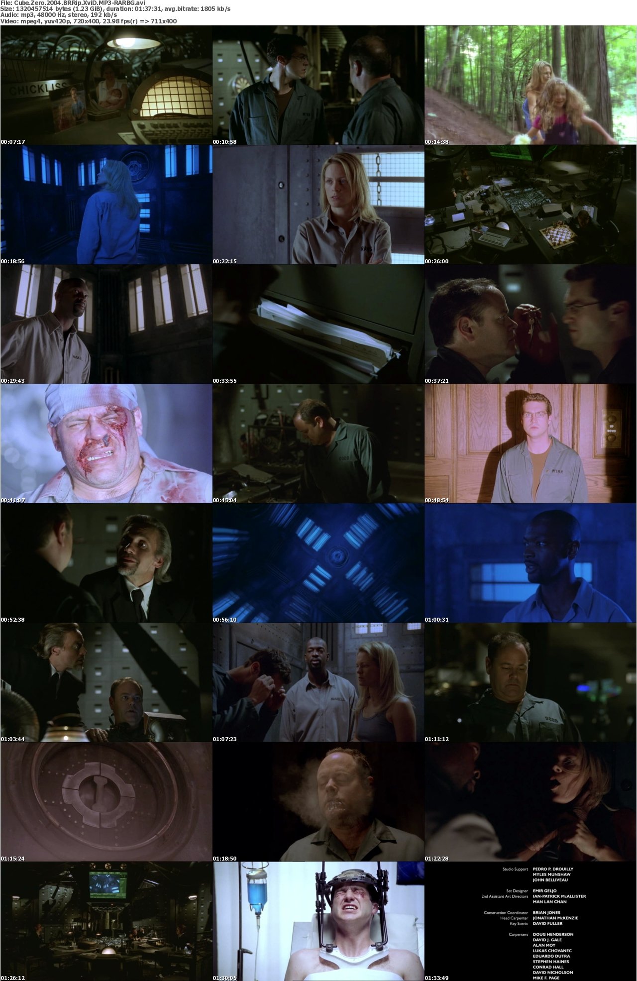 Cube Zero 2004 BRRip XviD MP3-RARBG
