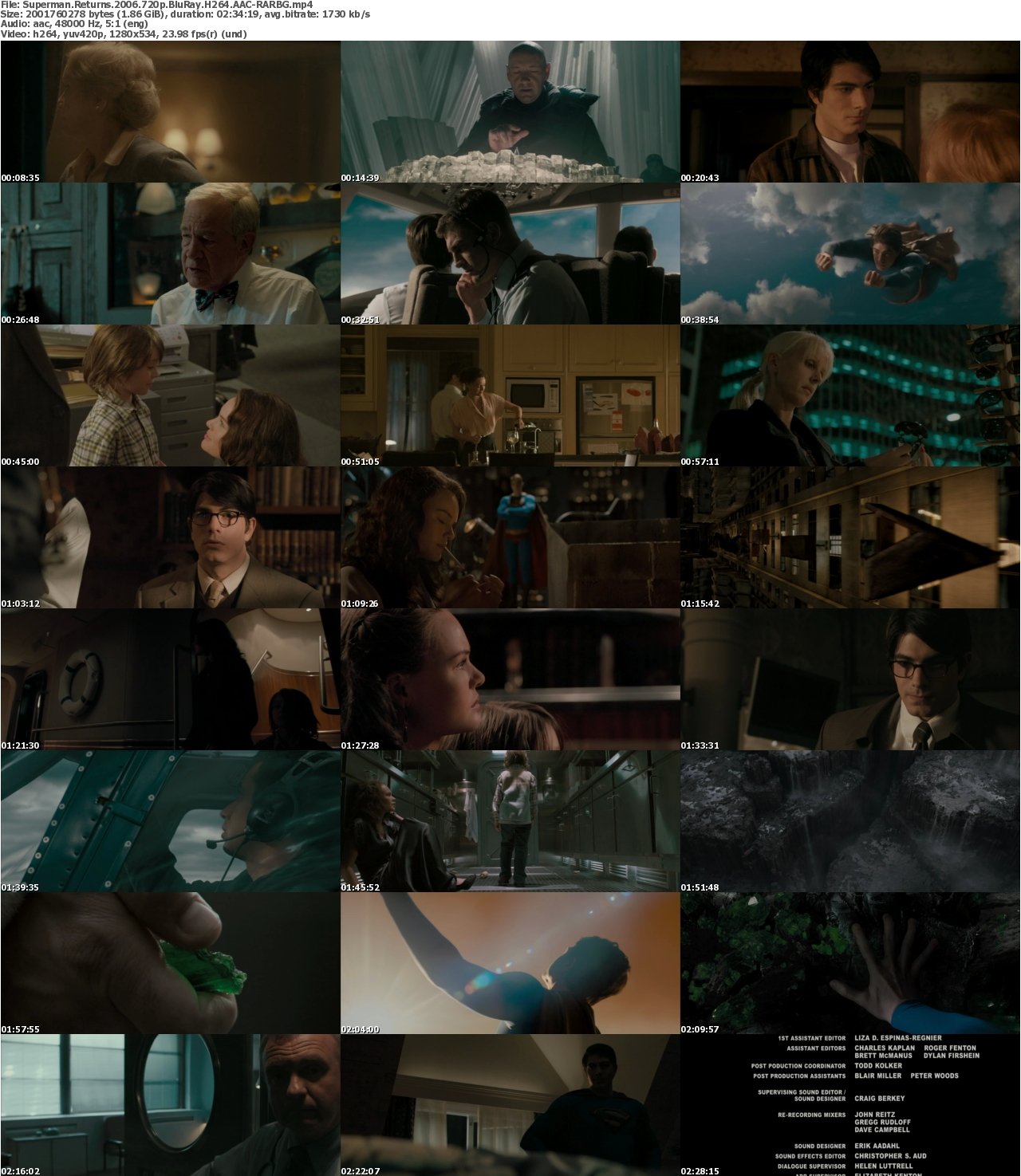 Superman Returns 2006 720p BluRay H264 AAC-RARBG