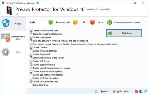 SoftOrbits Privacy Protector for Windows 10 1.5