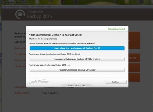 Ashampoo Backup 2016 Multilingual