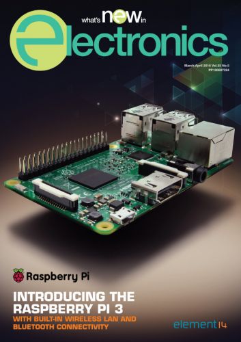 –What’s New in Electronics - March/April 2016