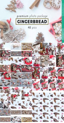 Creativemarket - GINGERBREAD - 61 Premium Photos