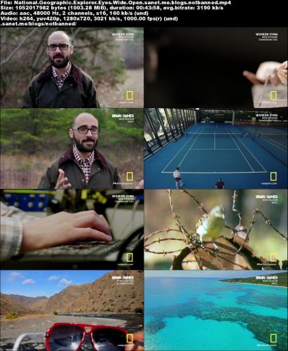 National Geographic - Explorer: Eyes Wide Open (2016) 720p HDTV x264-MVGroup