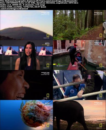 National Geographic - Explorer: 25 Years (2010) 720p HDTV x264-DHD