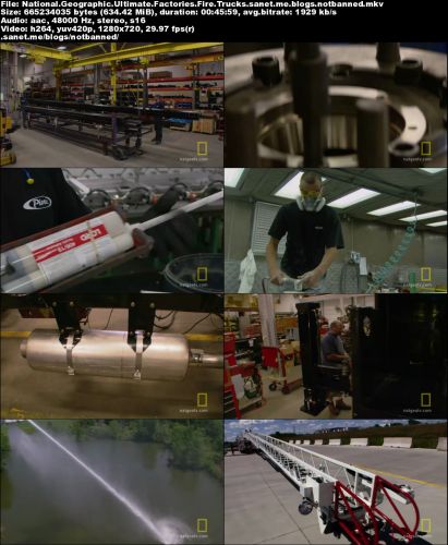 National Geographic - Ultimate Factories: Fire Trucks (2011) 720p WEB h264-spamTV