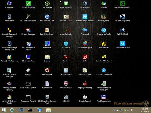 WinPE Maintenance Disk x64 v2.0 (23/03/2016)