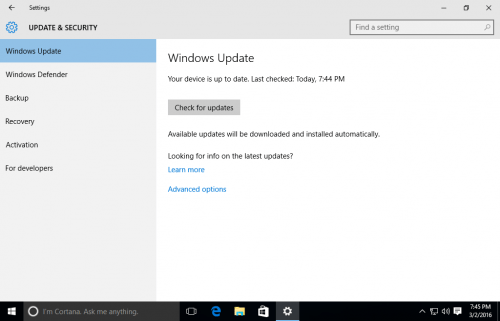 Windows 10 Professional Build 1511 En-us x64 March 2016