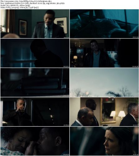 Concussion 2015 720p BRRip X264 AC3-Unforgiven