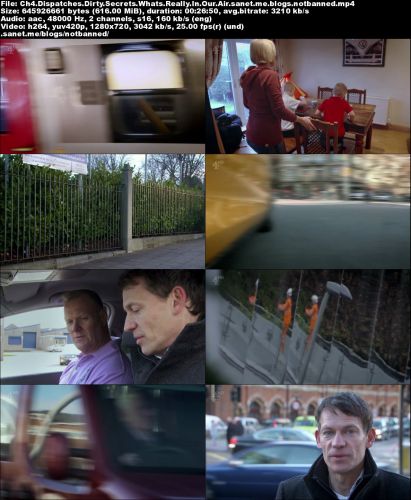Channel 4 Dispatches - Dirty Secrets: What's Really in Our Air? (2016) 720p HDTV x264-C4TV