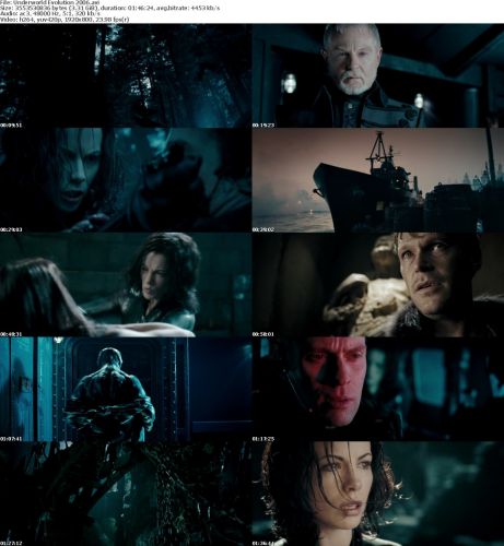 Underworld Evolution 2006 1080p bluray H264 AC3 6ch AVI -Dtech