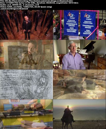 Discovery Channel - Da Vinci: Unlocking the Genius (2006) 720p HDTV x264-MVGroup