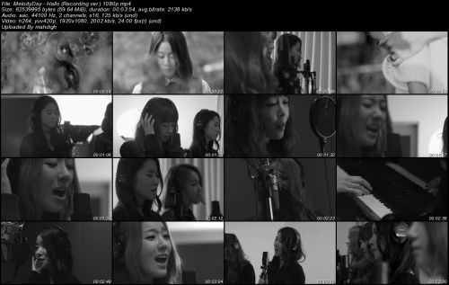 MelodyDay - Hallo (Recording ver.) (1080p)