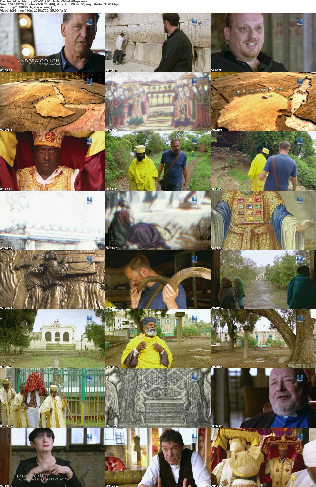 Forbidden History S03E01 720p HDTV x264-TViLLAGE