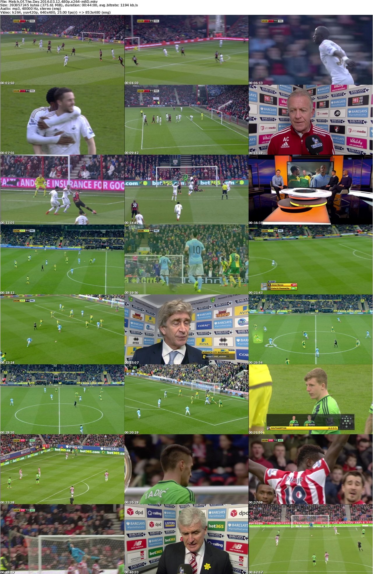 Match Of The Day 2016 03 12 480p x264-mSD