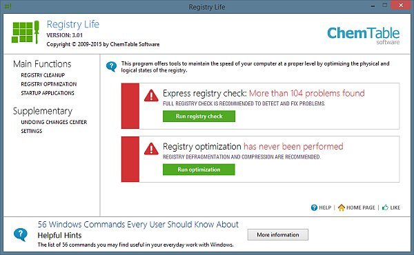 Registry Life 3.26 + Portable