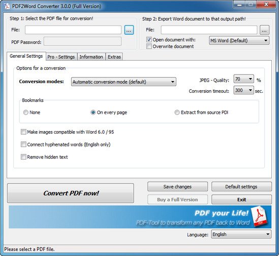 7-PDF2Word v3.0.0 