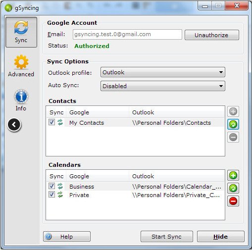 gSyncing 1.0.59.0 