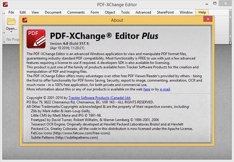 pdf xchange editor 6 serial key