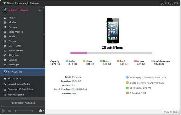 Xilisoft iPhone Magic Platinum 5.7.12 Build 20160322 Multilingual 