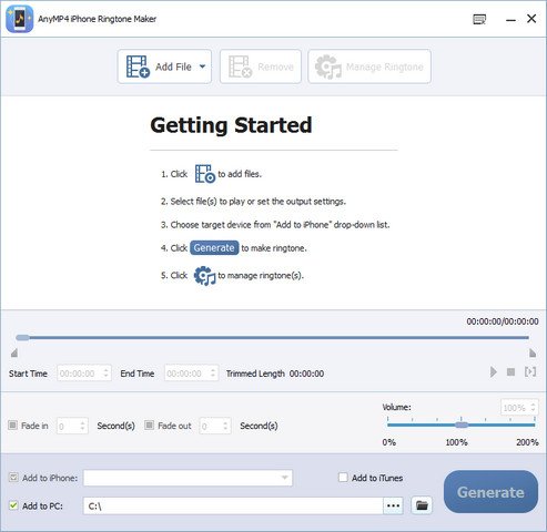 AnyMP4 iPhone Ringtone Maker v7.0.86 Multilingual 
