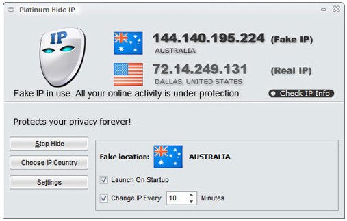Platinum Hide IP v3.5.0.8 