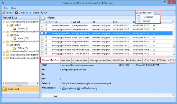 SysTools DBX to PST Converter v4.2 