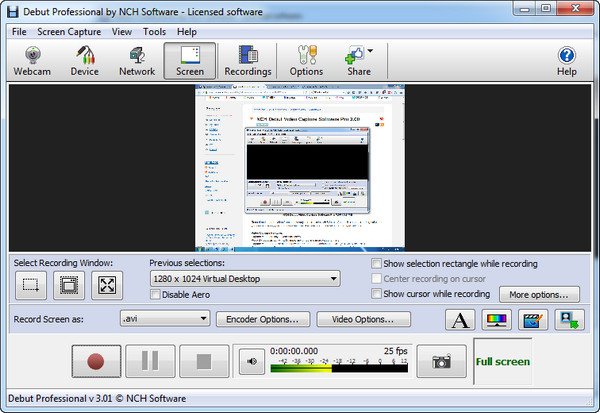 NCH Debut Video Capture Software Pro v3.01 