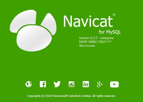 PremiumSoft Navicat for MySQL Enterprise v11.2.7 (x86/x64) 
