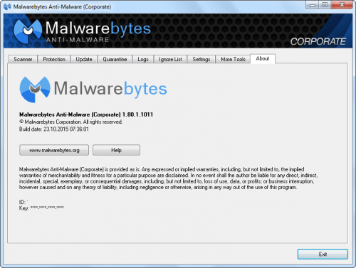 Malwarebytes Anti-Malware Corporate 1.80.1.1011 Multilingual