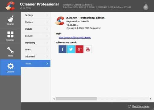 CCleaner Slim Professional / Business / Technician 5.16.5551 Multilanguage