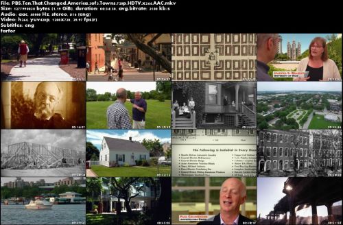 PBS - Ten that Changed America (2016) 720p HDTV x264 AAC-Mvgroup