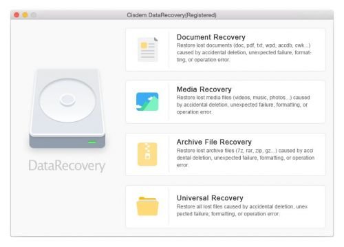 Cisdem DataRecovery 3.6.0 MacOSX