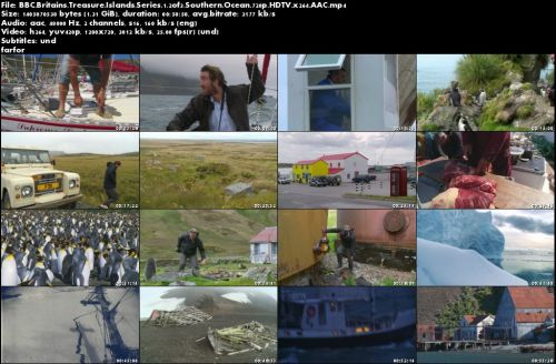 BBC - Britains Treasure Islands: Series 1 (2016) 720p HDTV x264 AAC-Mvgroup