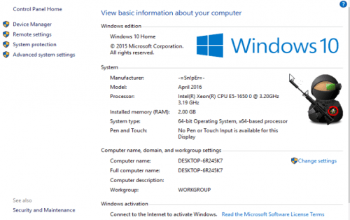 Microsoft Windows 10 Home 1511 Build 10586 Multilingual April 2016