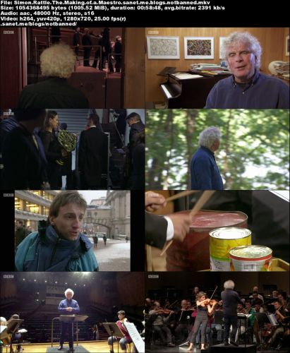 BBC - Simon Rattle: The Making of a Maestro (2015) 720p WEB h264-spamTV