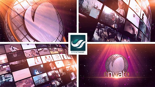 Video Wall Logo - Project for After Effects (Videohive)