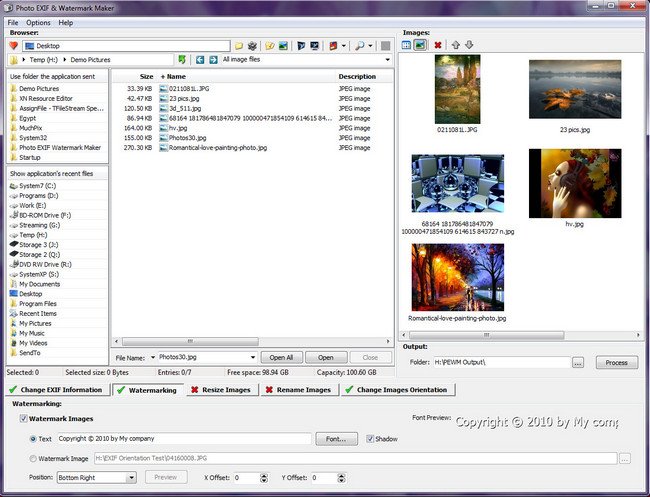 3delite Photo EXIF And Watermark Maker 1.0.35.245 (Win64)