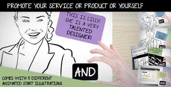 Promote Your Service Or Product Or Yourself - Project for After Effects (Videohive)