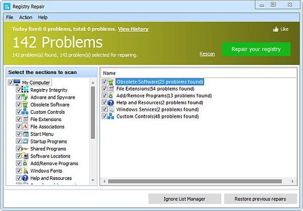Glarysoft Registry Repair 5.0.1.81 Multilingual