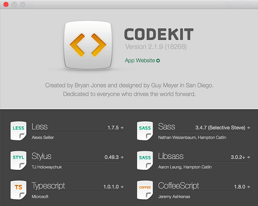 CodeKit 2.8 (19127) (Mac OS X)