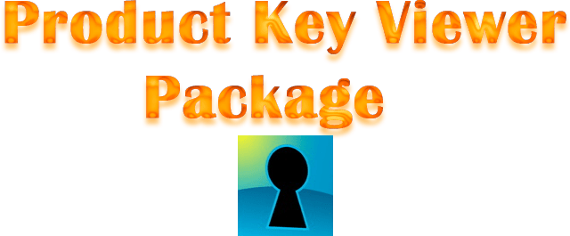 Product Key Viewer Package v1.0