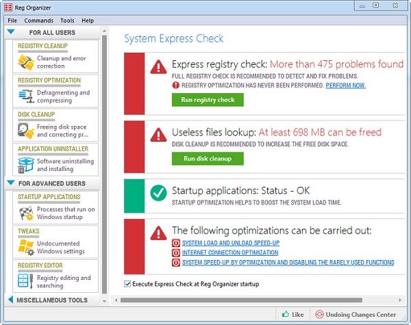 Reg Organizer 7.36 beta 1 Multilingual