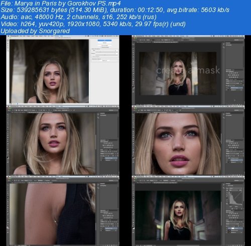 Marya in Paris by Ivan Gorokhov - Photography Tutorial
