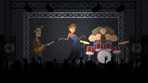 Music Video Cartoon Clipmaker Tools - Project for After Effects (Pond5)
