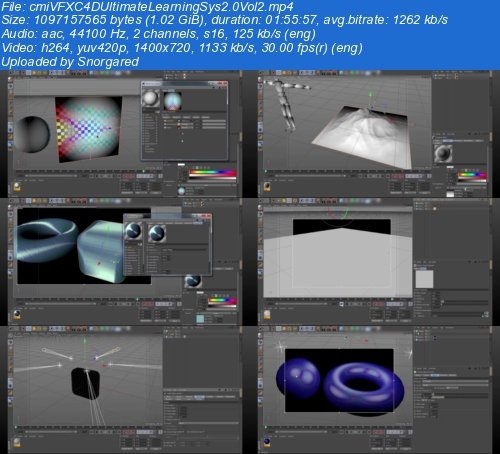 cmiVFX - Cinema 4D Ultimate Learning System 2.0 Volume 2