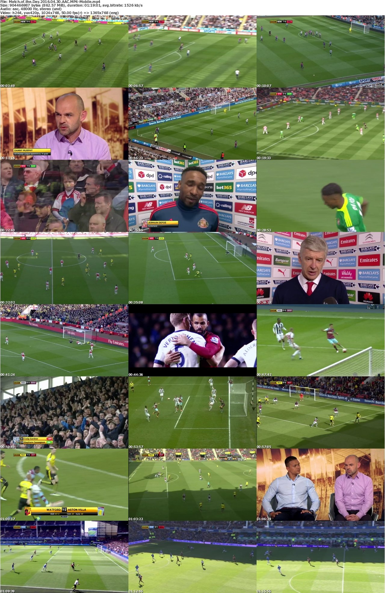 Match of the Day 2016 04 30 AAC MP4-Mobile
